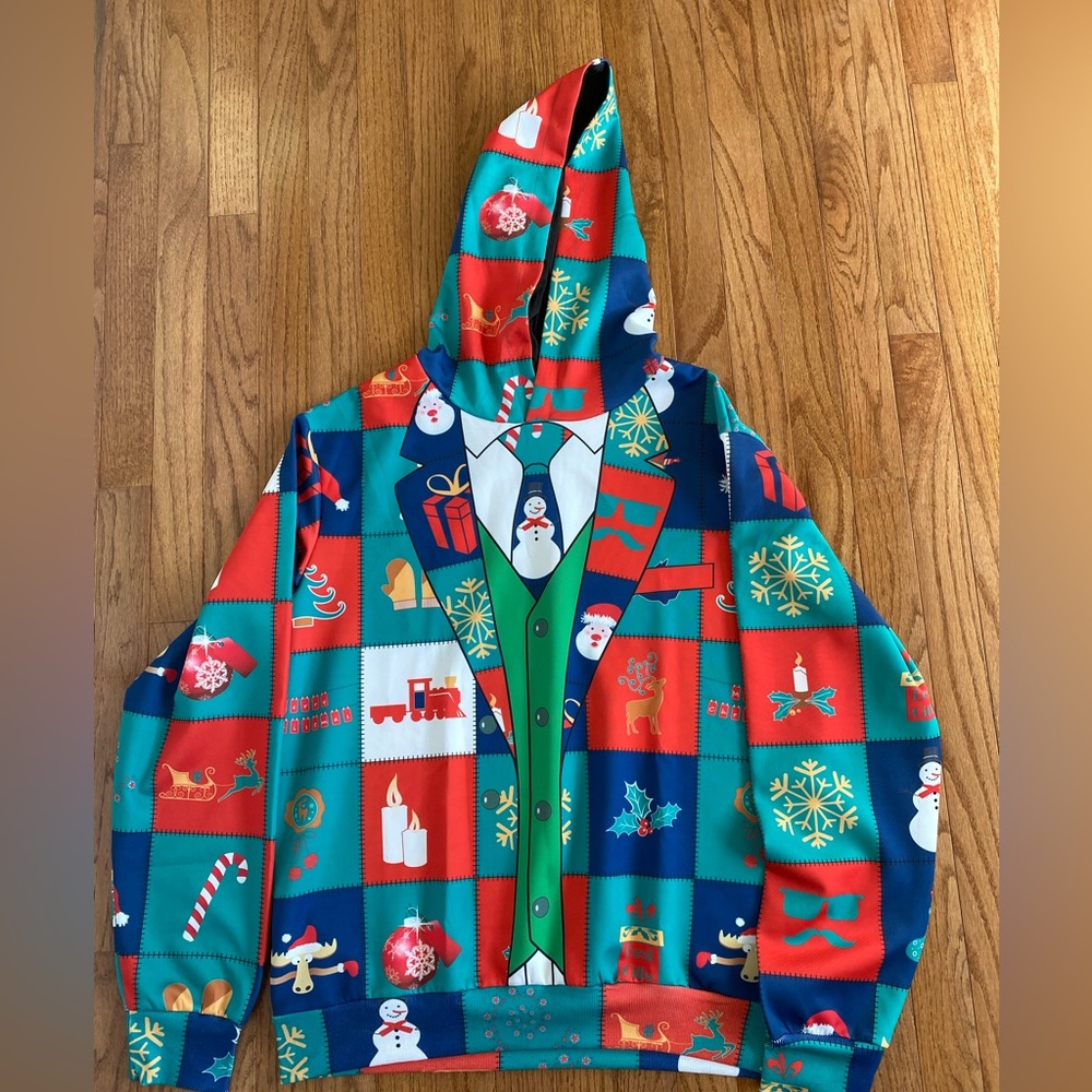 Men’s holiday hoodie